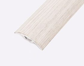 Порог (стык) Русский профиль  разноуровневый ламинированный с дюб, 30*1800 мм, Дуб гамбург